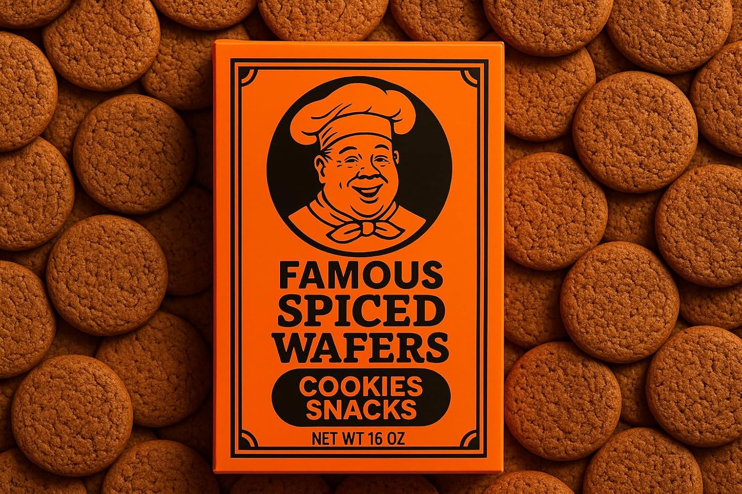 IVINS FAMOUS SPICED WAFERS Halloween Christmas Cookies